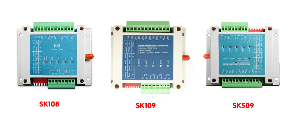 無(wú)線開關(guān)量模塊SK108、SK109、SK509