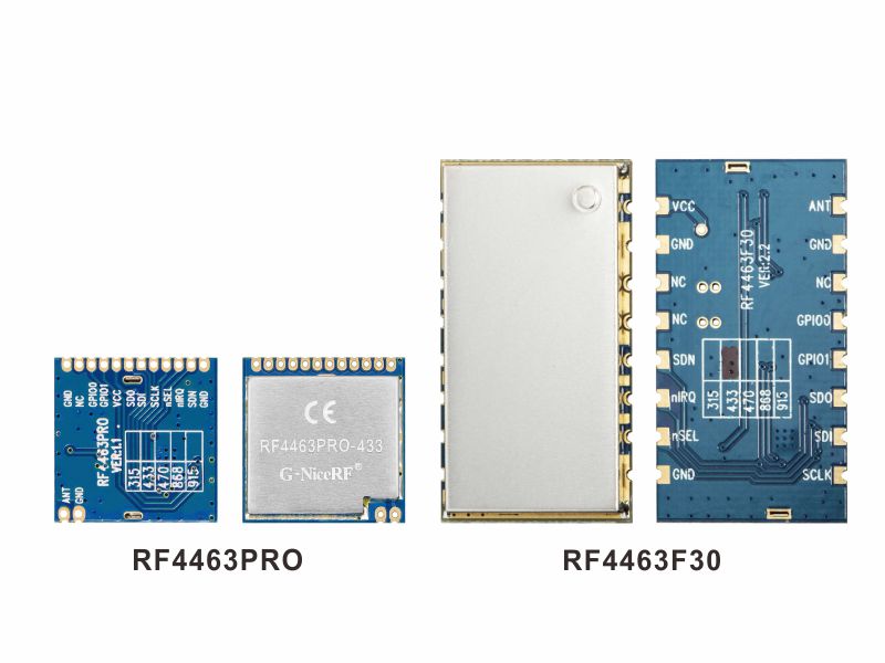 Si4463射頻模塊RF4463Pro和RF4463F30